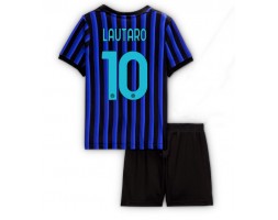Inter Milan Lautaro Martinez #10 Hemmatröja Barn 2025-26 Kortärmad (+ Korta byxor)