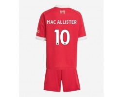 Liverpool Alexis Mac Allister #10 Hemmatröja Barn 2025-26 Kortärmad (+ Korta byxor)