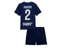 Paris Saint-Germain Achraf Hakimi #2 Hemmatröja Barn 2025-26 Kortärmad (+ Korta byxor)