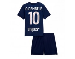 Paris Saint-Germain Ousmane Dembele #10 Hemmatröja Barn 2025-26 Kortärmad (+ Korta byxor)