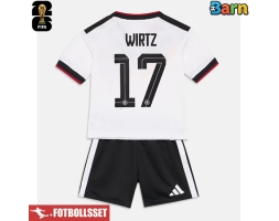 Tyskland Florian Wirtz #17 Hemmatröja Barn VM 2026 Kortärmad (+ Korta byxor)