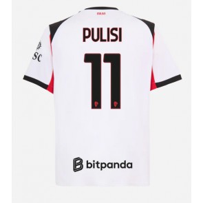 AC Milan Christian Pulisic #11 Bortatröja 2025-26 Kortärmad