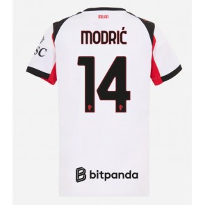 AC Milan Luka Modric #14 Bortatröja Dam 2025-26 Kortärmad