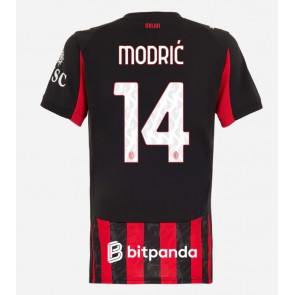 AC Milan Luka Modric #14 Hemmatröja Dam 2025-26 Kortärmad