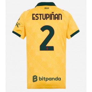 AC Milan Pervis Estupinan #2 Tredje Tröja Dam 2025-26 Kortärmad