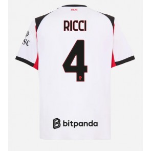 AC Milan Samuele Ricci #4 Bortatröja 2025-26 Kortärmad