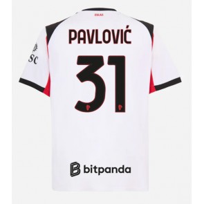 AC Milan Strahinja Pavlovic #31 Bortatröja 2025-26 Kortärmad