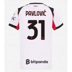 AC Milan Strahinja Pavlovic #31 Bortatröja Dam 2025-26 Kortärmad