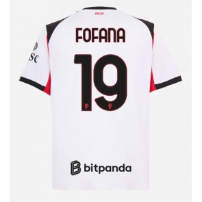 AC Milan Youssouf Fofana #19 Bortatröja 2025-26 Kortärmad