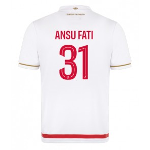 AS Monaco Ansu Fati #31 Hemmatröja 2025-26 Kortärmad