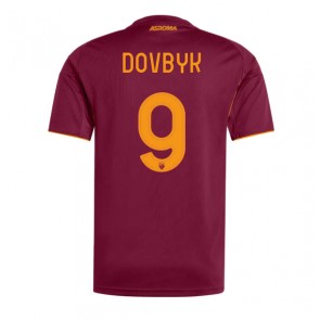 AS Roma Artem Dovbyk #9 Hemmatröja 2025-26 Kortärmad