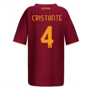 AS Roma Bryan Cristante #4 Hemmatröja Dam 2025-26 Kortärmad