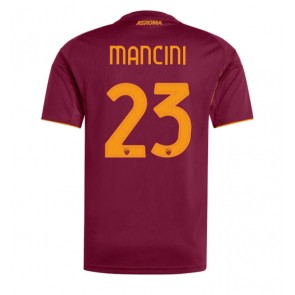 AS Roma Gianluca Mancini #23 Hemmatröja 2025-26 Kortärmad