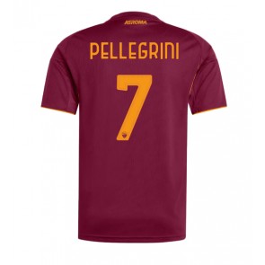 AS Roma Lorenzo Pellegrini #7 Hemmatröja 2025-26 Kortärmad