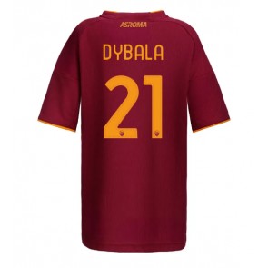 AS Roma Paulo Dybala #21 Hemmatröja Dam 2025-26 Kortärmad
