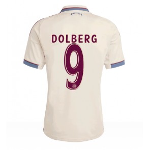 Ajax Kasper Dolberg #9 Tredje Tröja 2025-26 Kortärmad