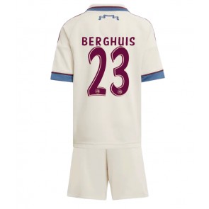 Ajax Steven Berghuis #23 Tredje Tröja Barn 2025-26 Kortärmad (+ Korta byxor)