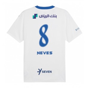 Al-Hilal Ruben Neves #8 Bortatröja 2024-25 Kortärmad