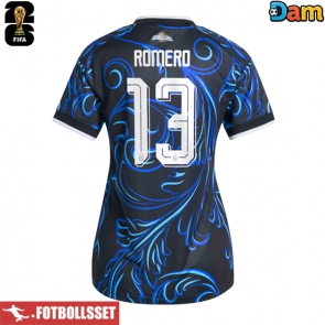 Argentina Cristian Romero #13 Bortatröja Dam VM 2026 Kortärmad
