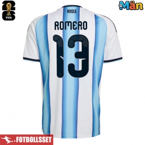 Argentina Cristian Romero #13 Hemmatröja VM 2026 Kortärmad