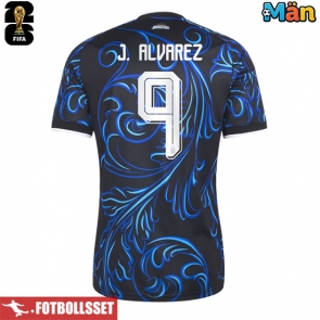 Argentina Julian Alvarez #9 Bortatröja VM 2026 Kortärmad