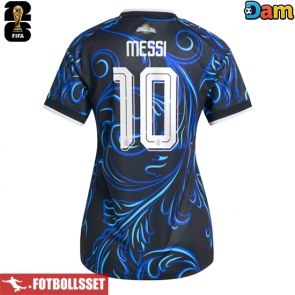 Argentina Lionel Messi #10 Bortatröja Dam VM 2026 Kortärmad