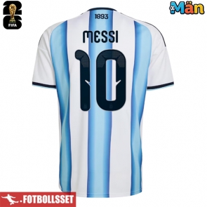 Argentina Lionel Messi #10 Hemmatröja VM 2026 Kortärmad