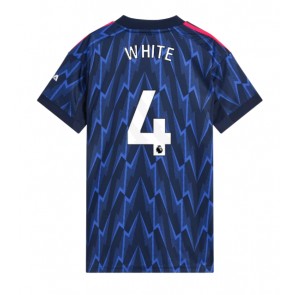 Arsenal Ben White #4 Bortatröja Dam 2025-26 Kortärmad