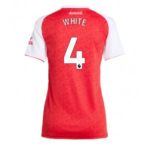 Arsenal Ben White #4 Hemmatröja Dam 2025-26 Kortärmad