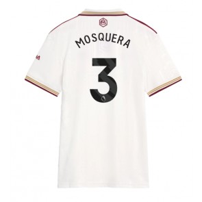Arsenal Cristhian Mosquera #3 Tredje Tröja Dam 2025-26 Kortärmad