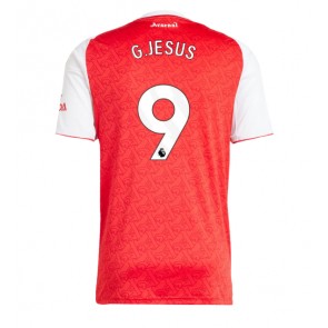 Arsenal Gabriel Jesus #9 Hemmatröja 2025-26 Kortärmad