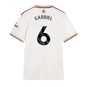 Arsenal Gabriel Magalhaes #6 Tredje Tröja 2025-26 Kortärmad
