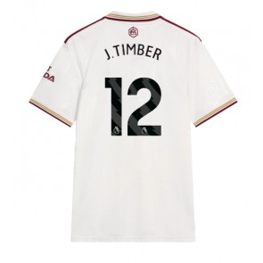 Arsenal Jurrien Timber #12 Tredje Tröja 2025-26 Kortärmad
