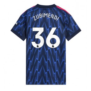 Arsenal Martin Zubimendi #36 Bortatröja Dam 2025-26 Kortärmad