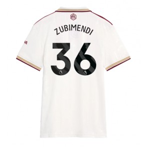 Arsenal Martin Zubimendi #36 Tredje Tröja Dam 2025-26 Kortärmad