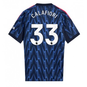 Arsenal Riccardo Calafiori #33 Bortatröja 2025-26 Kortärmad