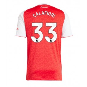 Arsenal Riccardo Calafiori #33 Hemmatröja 2025-26 Kortärmad