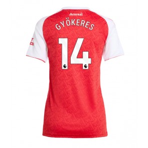 Arsenal Viktor Gyokeres #14 Hemmatröja Dam 2025-26 Kortärmad