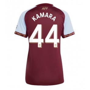 Aston Villa Boubacar Kamara #44 Hemmatröja Dam 2025-26 Kortärmad
