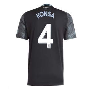 Aston Villa Ezri Konsa #4 Bortatröja 2025-26 Kortärmad