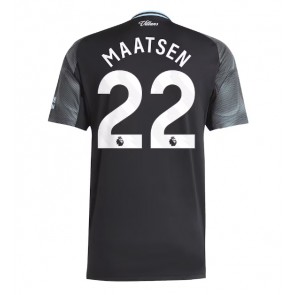 Aston Villa Ian Maatsen #22 Bortatröja 2025-26 Kortärmad