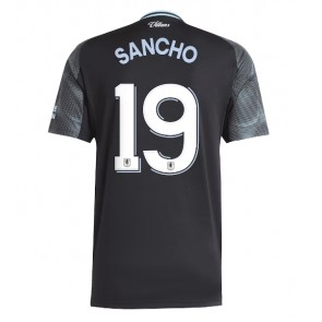 Aston Villa Jadon Sancho #19 Bortatröja 2025-26 Kortärmad