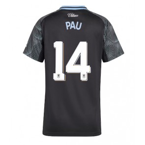 Aston Villa Pau Torres #14 Bortatröja Dam 2025-26 Kortärmad