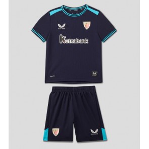 Athletic Bilbao Bortatröja Barn 2025-26 Kortärmad (+ Korta byxor)