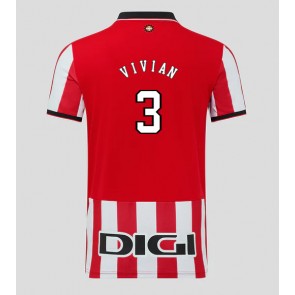 Athletic Bilbao Dani Vivian #3 Hemmatröja 2025-26 Kortärmad