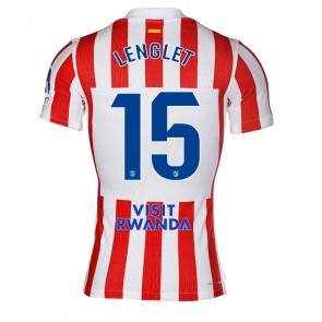 Atletico Madrid Clement Lenglet #15 Hemmatröja 2025-26 Kortärmad