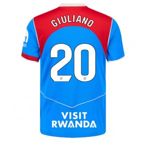 Atletico Madrid Giuliano Simeone #20 Tredje Tröja 2025-26 Kortärmad
