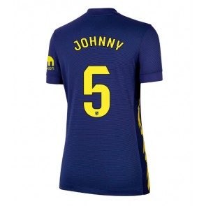 Atletico Madrid Johnny Cardoso #5 Bortatröja Dam 2025-26 Kortärmad