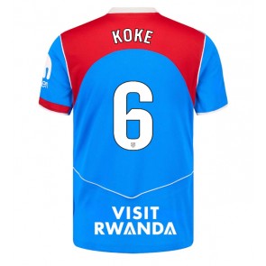 Atletico Madrid Koke #6 Tredje Tröja 2025-26 Kortärmad