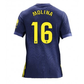 Atletico Madrid Nahuel Molina #16 Bortatröja 2025-26 Kortärmad